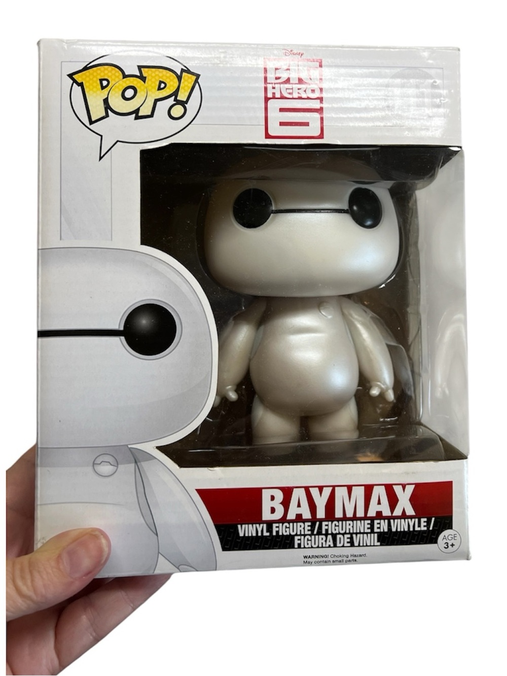 Funko Pop! Disney Big Hero Baymax #111 Glow in the Dark 6" New (read)